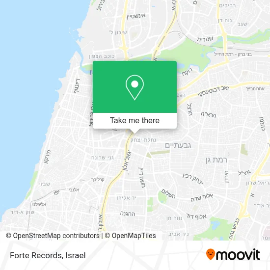Forte Records map