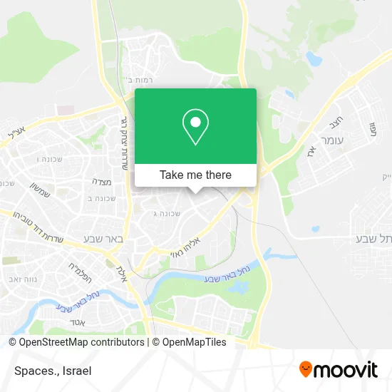 Spaces. map