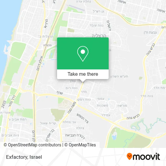 Exfactory map