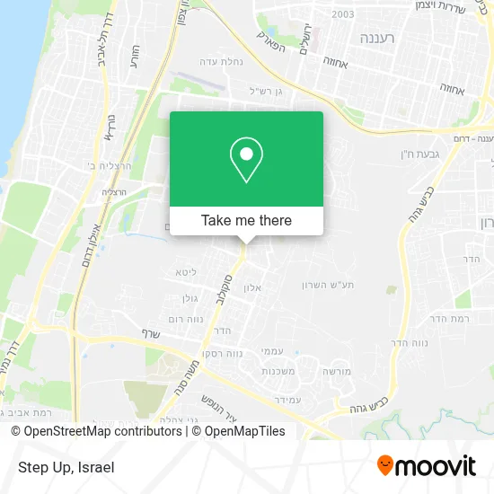Step Up map
