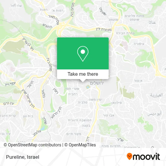 Pureline map