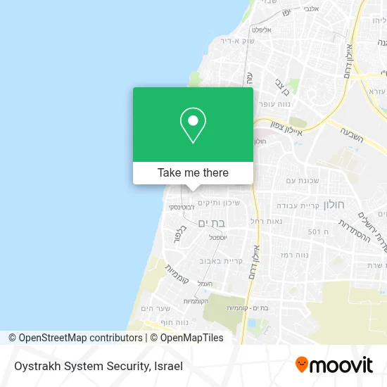 Oystrakh System Security map