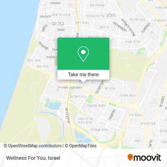 Wellness For You map