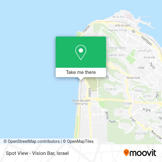 Spot View - Vision Bar map