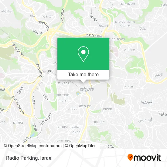 Radio Parking map