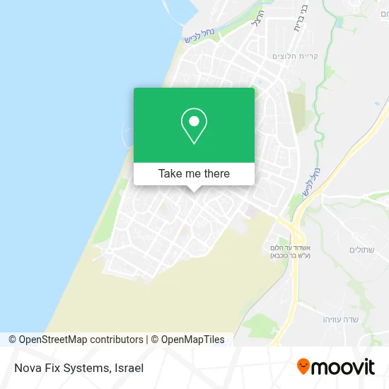 Nova Fix Systems map
