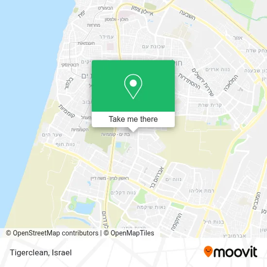 Tigerclean map