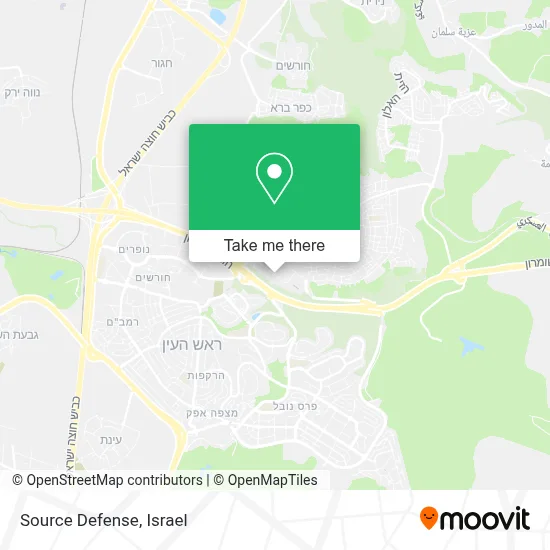 Source Defense map