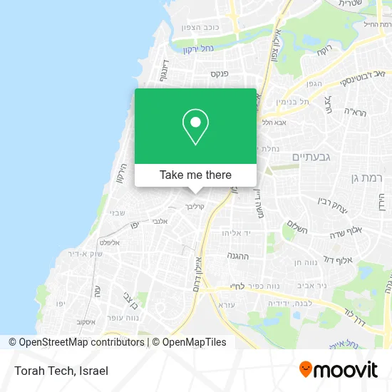Torah Tech map