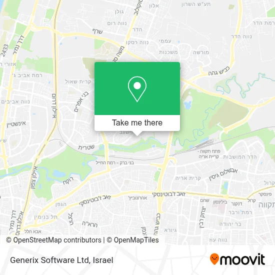Generix Software Ltd map