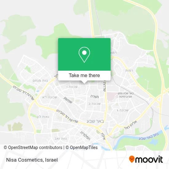 Nisa Cosmetics map