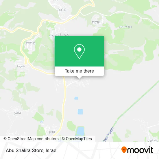 Abu Shakra Store map