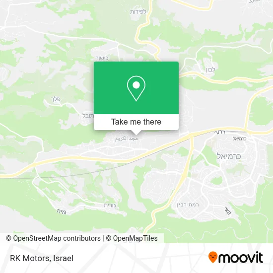 RK Motors map