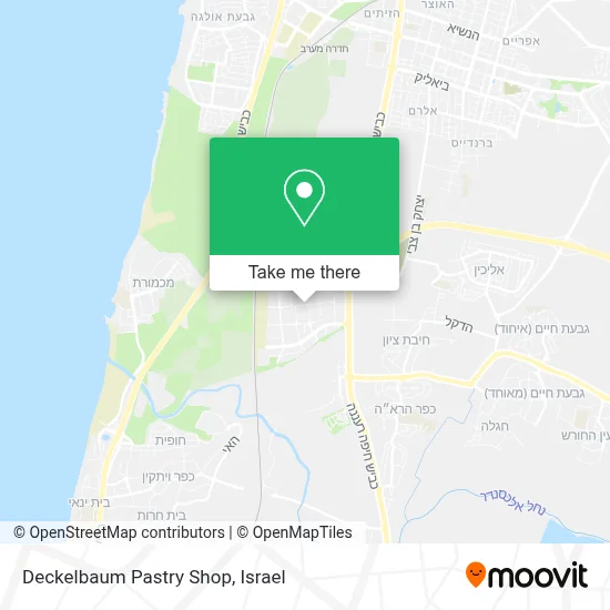 Deckelbaum Pastry Shop map