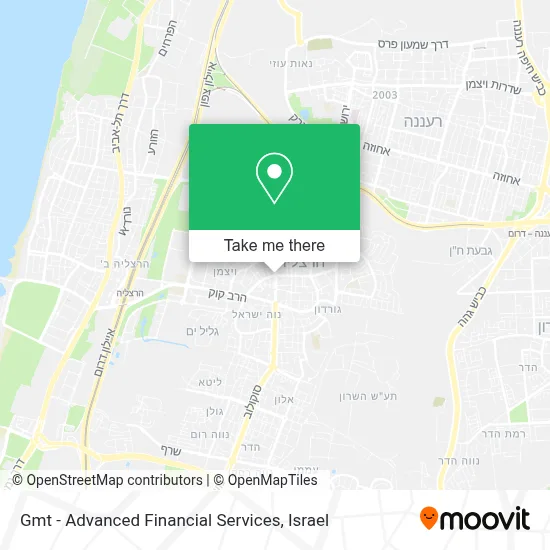 Gmt - Advanced Financial Services map