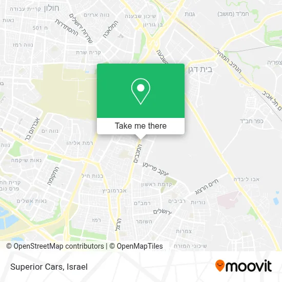Superior Cars map
