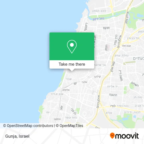 Gunja map