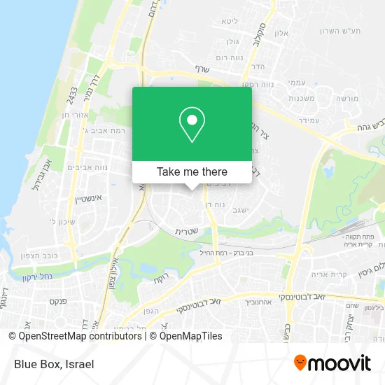 Blue Box map
