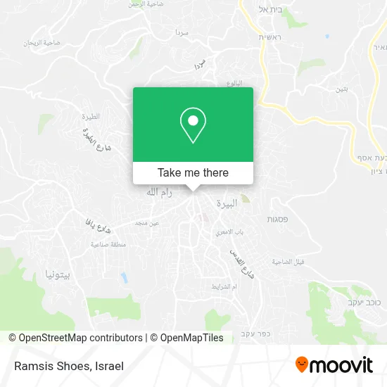 Ramsis Shoes map