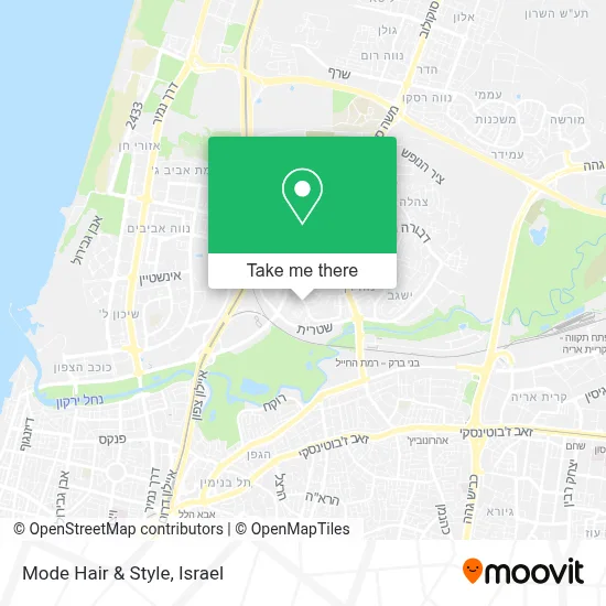 Mode Hair & Style map
