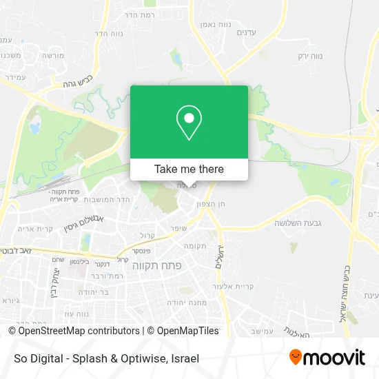 So Digital - Splash & Optiwise map