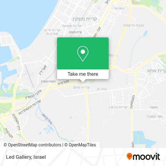 Led Gallery map