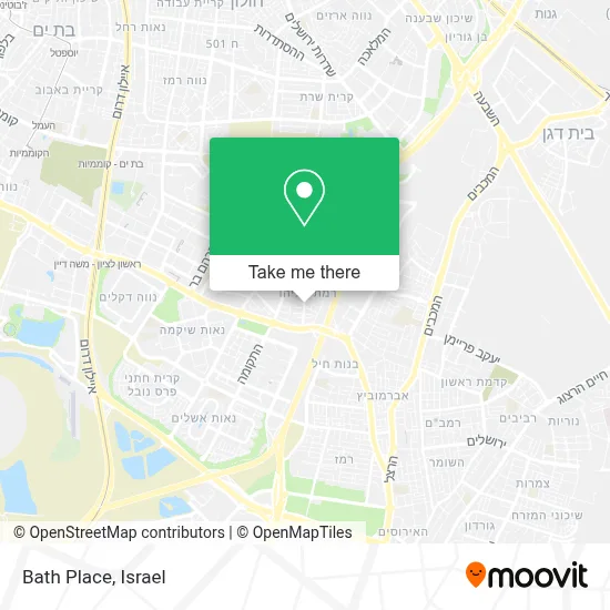 Bath Place map