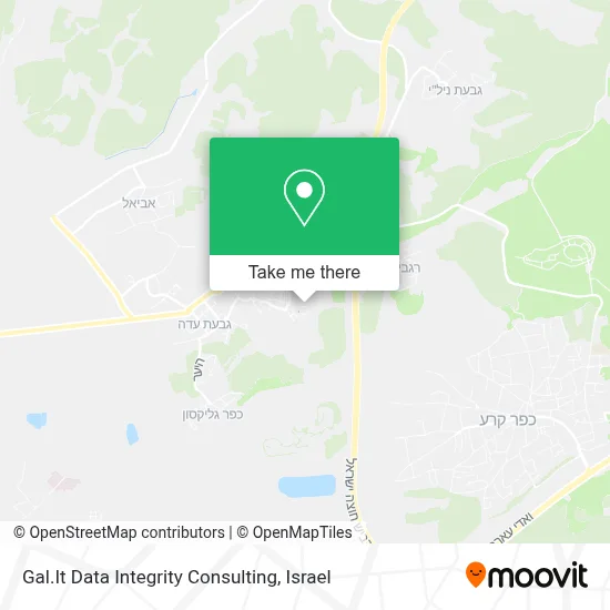 Gal.It Data Integrity Consulting map