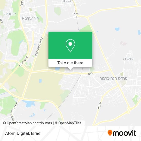 Atom Digital map
