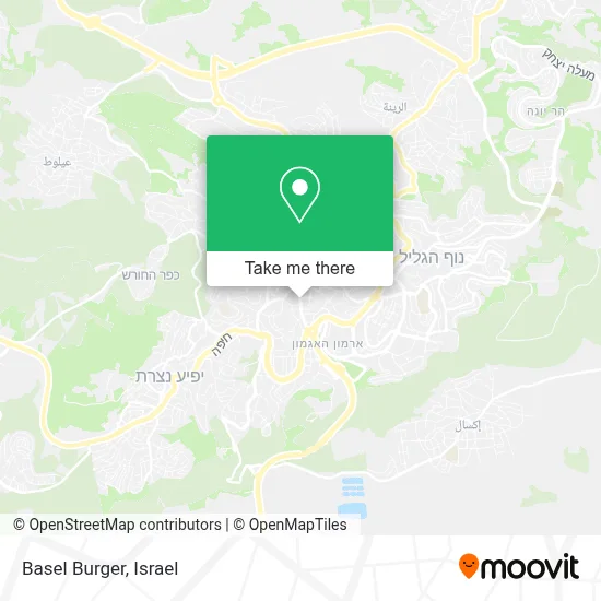 Basel Burger map