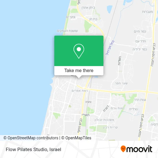 Flow Pilates Studio map