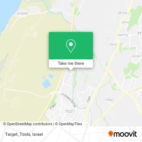 Target_Tools map