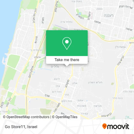 Go Store11 map