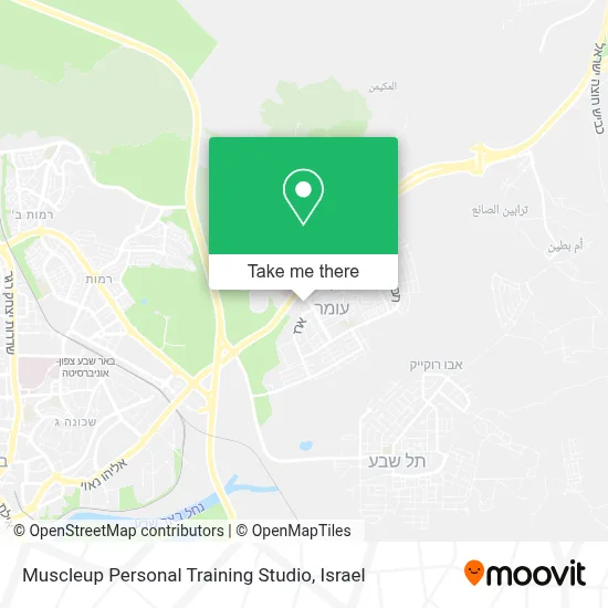 Muscleup Personal Training Studio map
