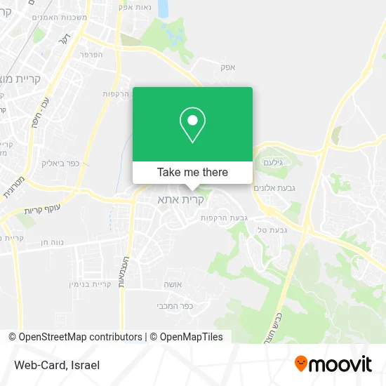 Web-Card map