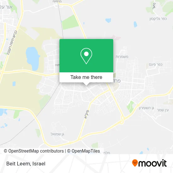 Beit Leem map