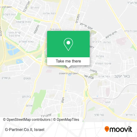 G-Partner.Co.Il map