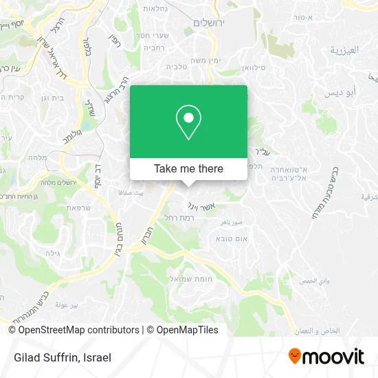 Gilad Suffrin map