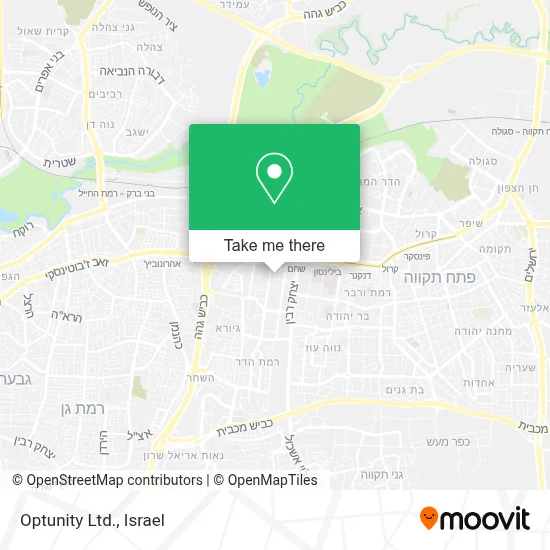 Optunity Ltd. map