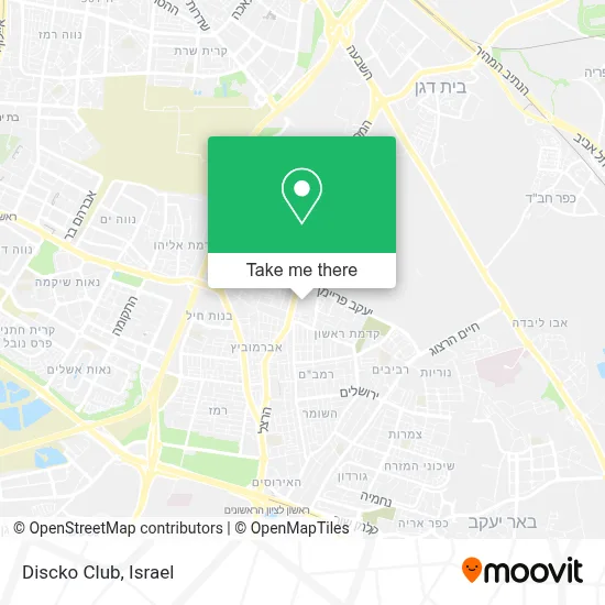 Discko Club map