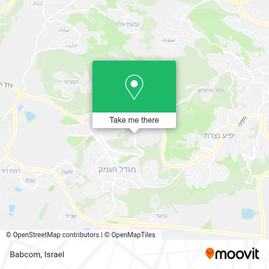 Babcom map