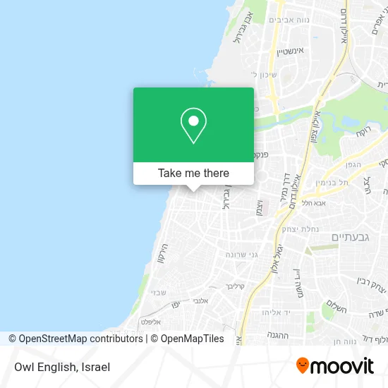 Owl English map