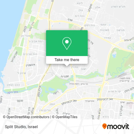 Split Studio map