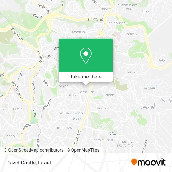 David Castle map