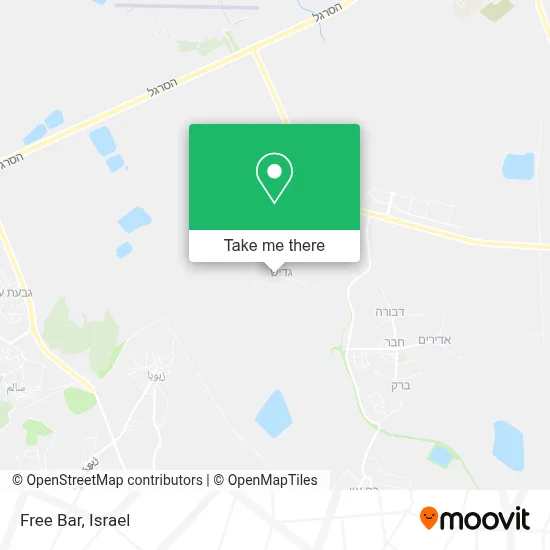 Free Bar map
