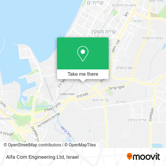 Alfa Com Engineering Ltd map