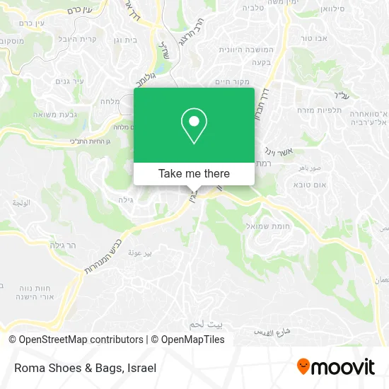 Roma Shoes & Bags map