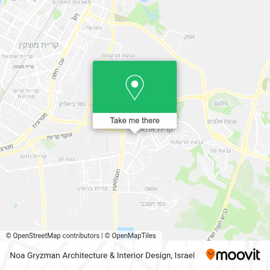 Noa Gryzman Architecture & Interior Design map
