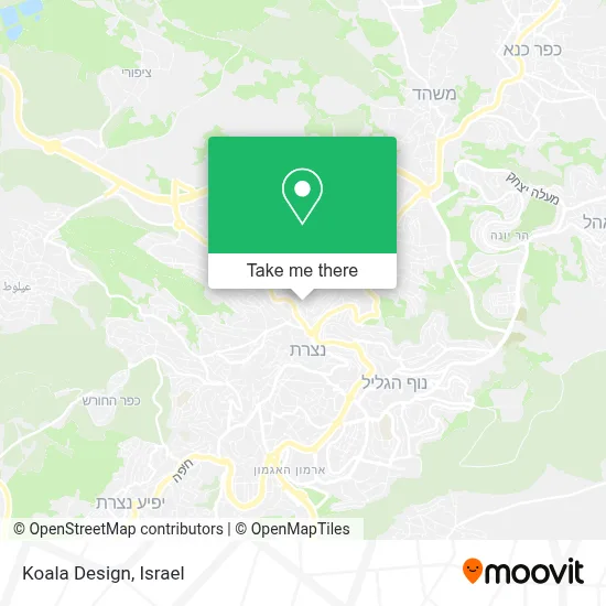 Koala Design map
