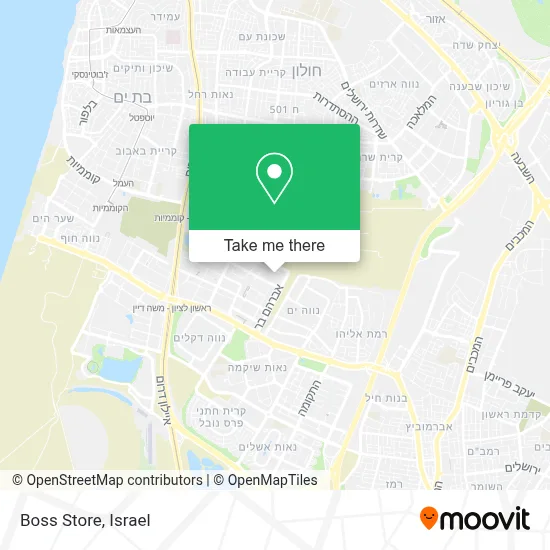 Boss Store map
